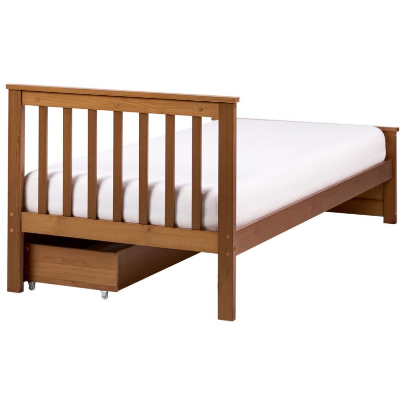 Seng Olendon 90x200 cm Fyrretræ Brun