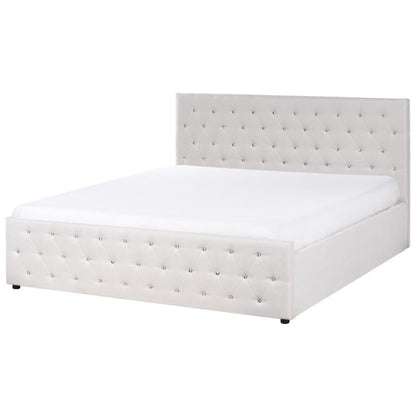 Seng med opbevaring Amiens Beige 180x200 cm