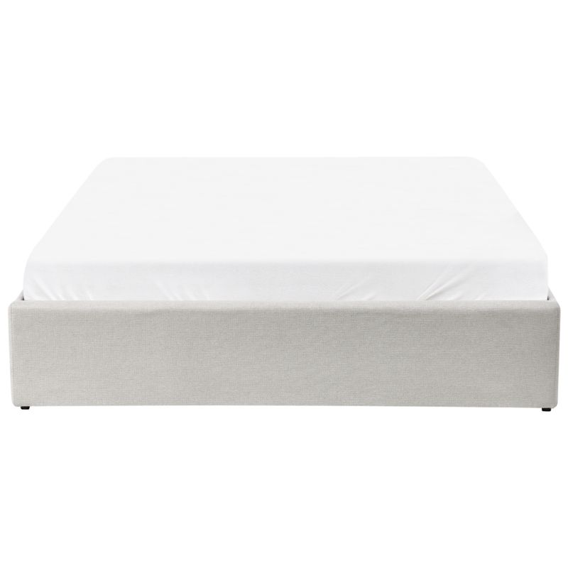 Polstret Seng Dinan Lys Beige 140x200 cm