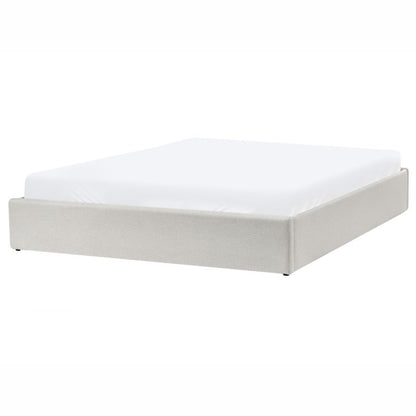 Seng med Opbevaring Dinan Lys Beige 180x200 cm