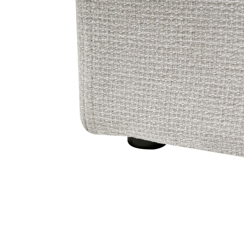 Seng med Opbevaring Dinan Lys Beige 180x200 cm