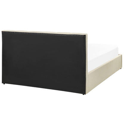 Seng med opbevaring Dreux Beige 140x200 cm