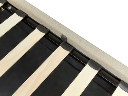 Seng med opbevaring Dreux Beige 140x200 cm