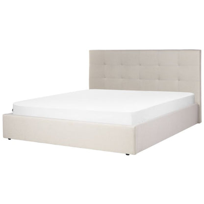 Seng med Opbevaring Lorient Beige 180x200 cm
