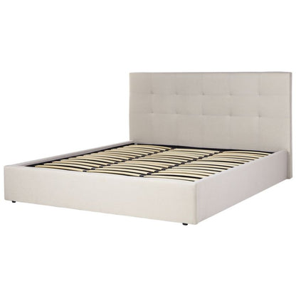 Seng med Opbevaring Lorient Beige 180x200 cm