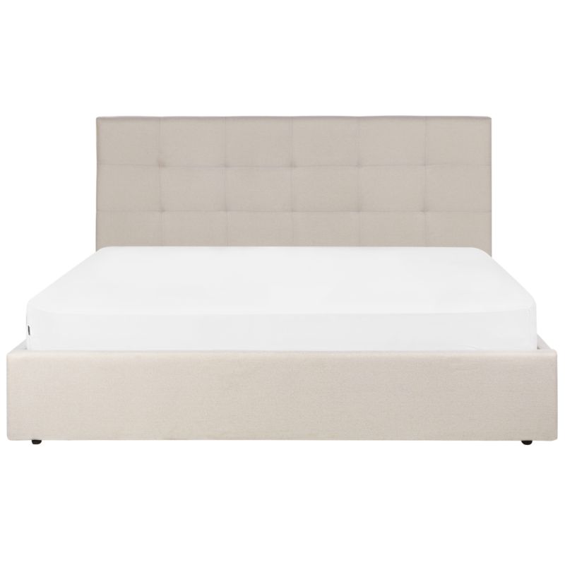 Seng med Opbevaring Lorient Beige 180x200 cm
