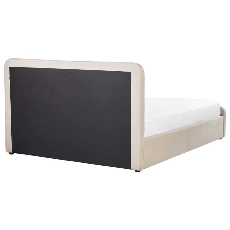 Seng med Opbevaring Rennes Beige 160x200 cm