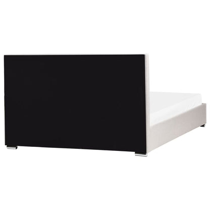 Seng med Opbevaring Rouen Lys Beige 180x200 cm