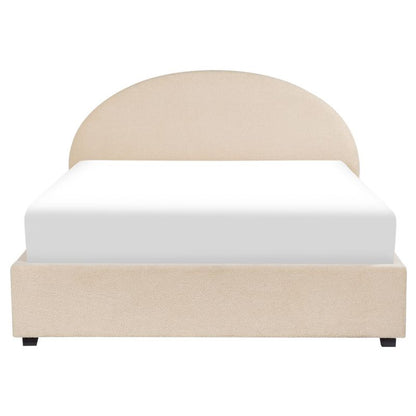 Seng med Opbevaring Vaucluse Boucle Beige 160x200 cm