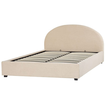 Seng med Opbevaring Vaucluse Boucle Beige 160x200 cm