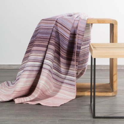 Eurofirany Amber tæppe 200 x 220 cm i lilla
