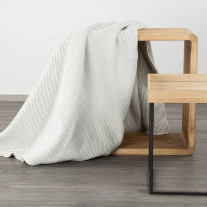 Eurofirany Amber tæppe 200 x 220 cm i lys creme