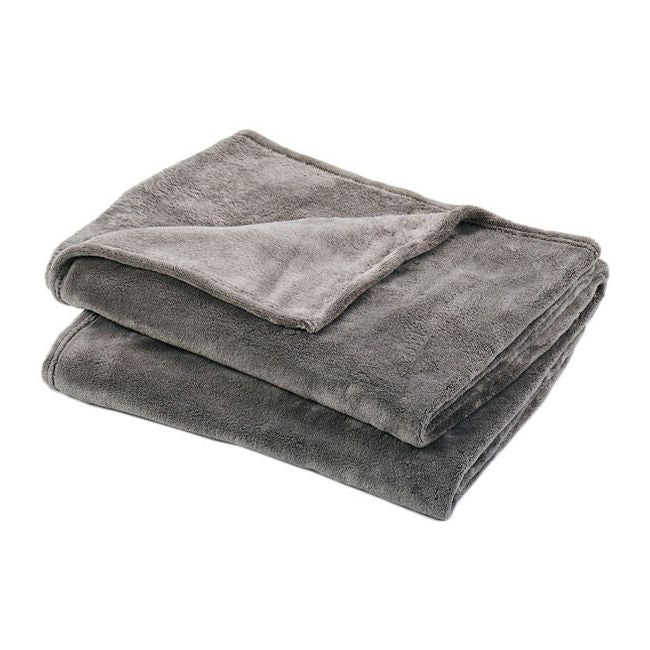 GoodHome Lulu plaid 150 x 180 cm grå