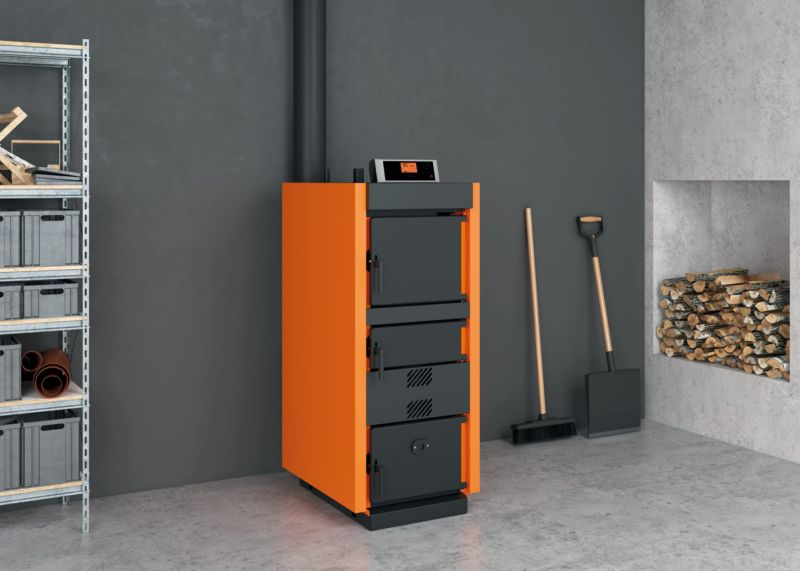 Brændekedel SLS 32 kW