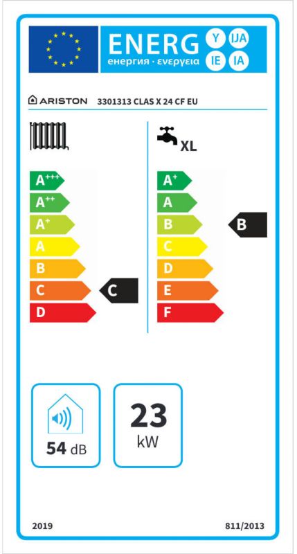 Ariston 25,8 kW gasfyr 2-F