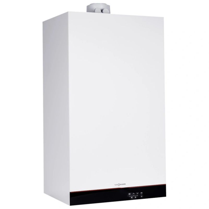 Gaskedel Vitodens 050-W BOKA 25 kW 70x40x30 cm Hvid