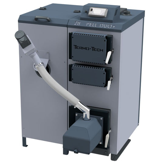 Termo-Tech Pell-Duo 28 kW venstre pelletkedel