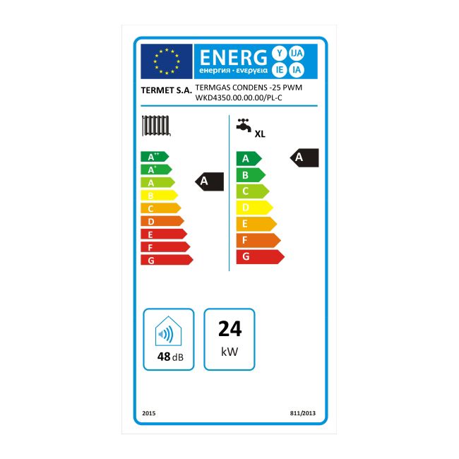 Termet Termgas Condens-25 PWM gaskedel