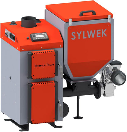 Termo-Tech Sylwek 8 kW højre fastbrændselsfyr