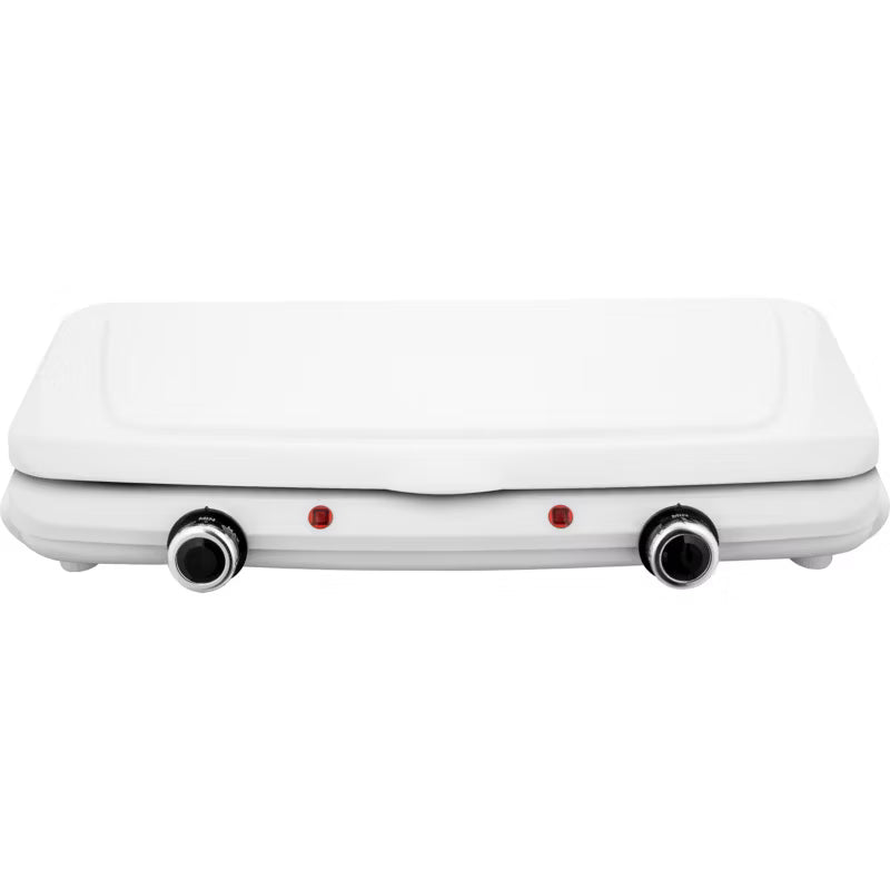 Kogeplade Dobbelt 2500W Hvid SCP 2271WH
