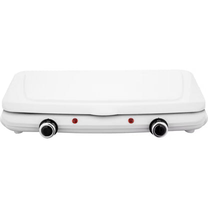 Kogeplade Dobbelt 2500W Hvid SCP 2271WH