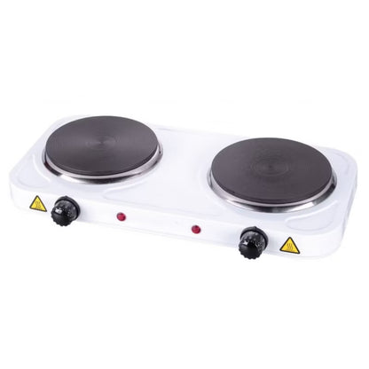 Kogeplade Dobbelt 43x23,5 cm 2000W Hvid