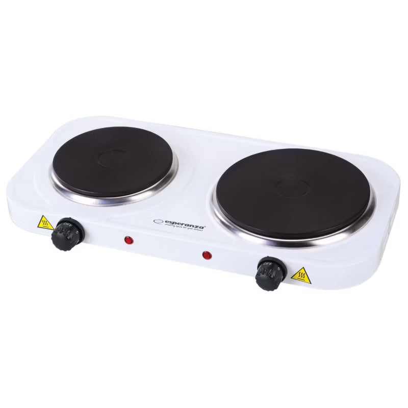 Kogeplade Yellowstone EKH014W 48x23,5 cm Dobbelt Hvid