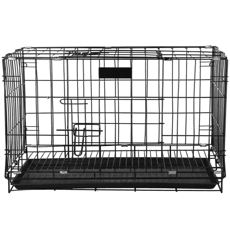 Springos hundeindhegning til hvalpe, hundekasse 93 x 67 cm, 1 stk.