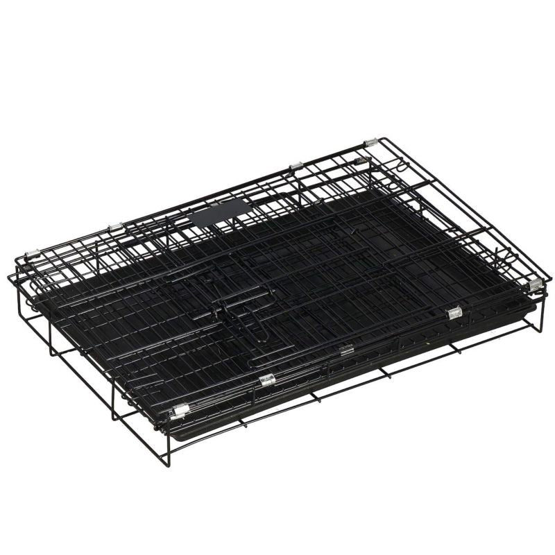 Springos hundeindhegning til hvalpe, hundekasse 93 x 67 cm, 1 stk.