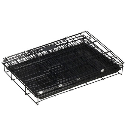 Springos hundeindhegning til hvalpe, hundekasse 93 x 67 cm, 1 stk.