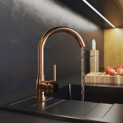 Køkkenarmatur Beta Rose Gold
