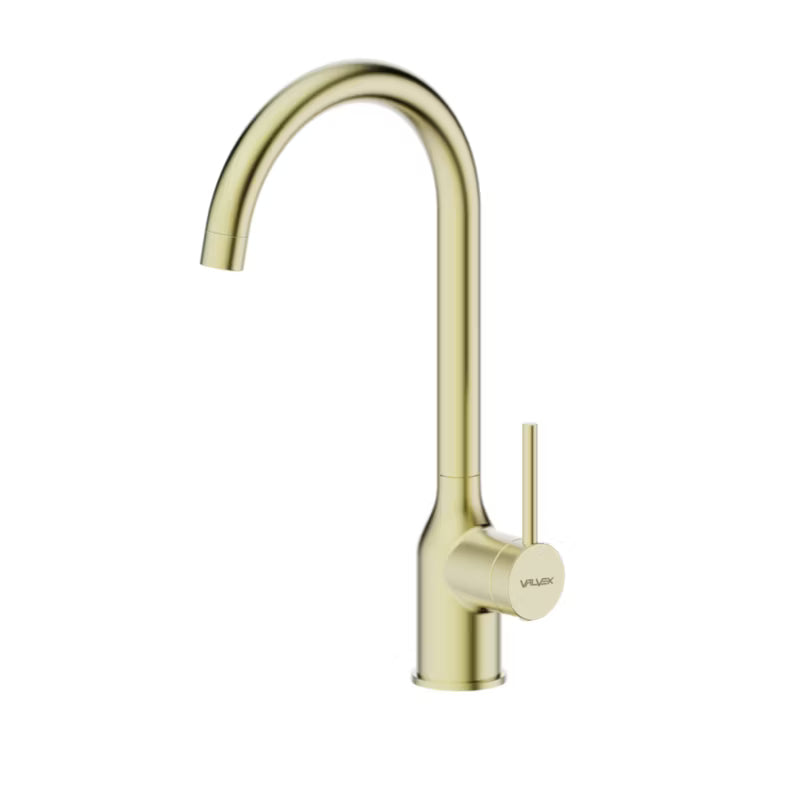 Køkkenarmatur Calado Børstet Guld