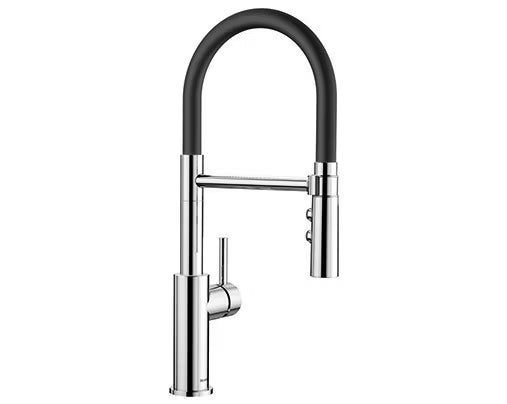 Køkkenarmatur Catris-S 48 cm Krom Sort