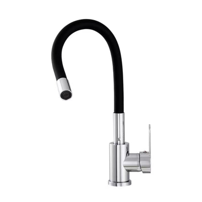 Køkkenarmatur Flessila 54 cm Sort med Krom