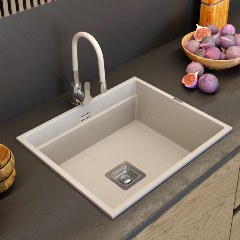 Køkkenarmatur Grado Fleksibel Tud Beige