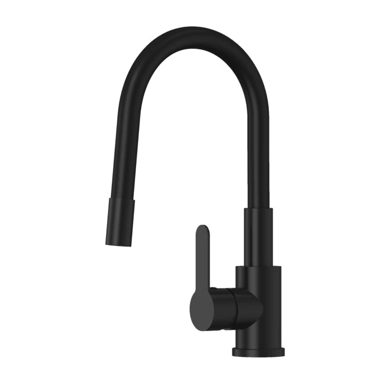 Køkkenarmatur Grado Plus med Fleksibel Tud 54 cm Sort