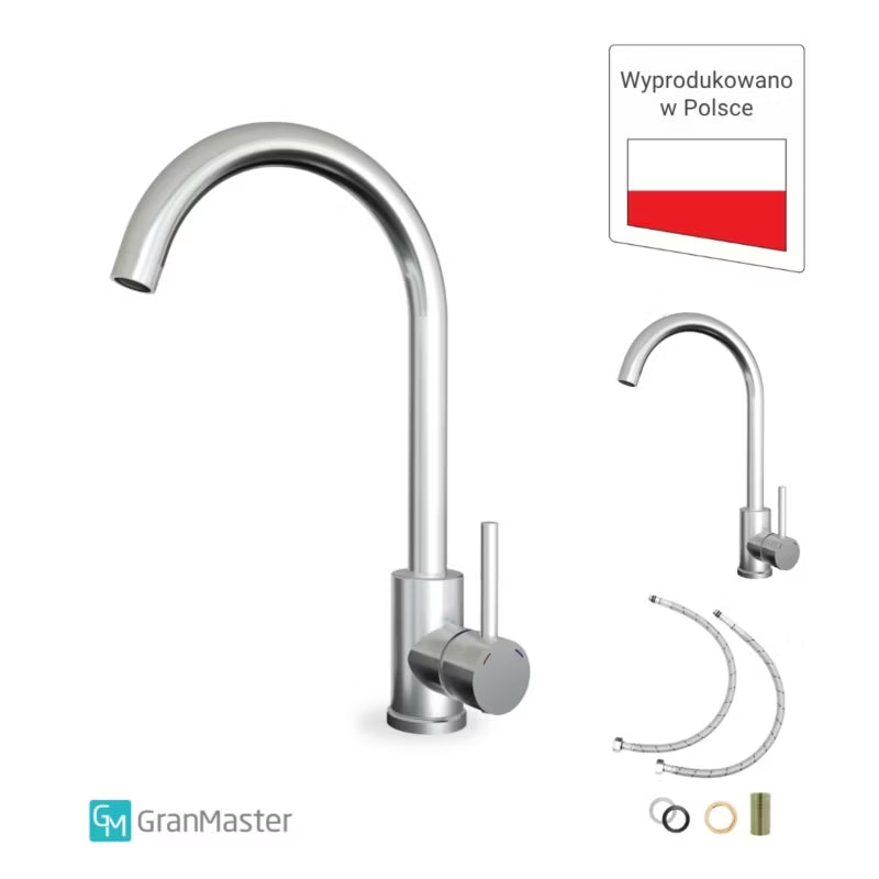 Køkkenarmatur IZIS 35x21,5 cm Børstet Stål