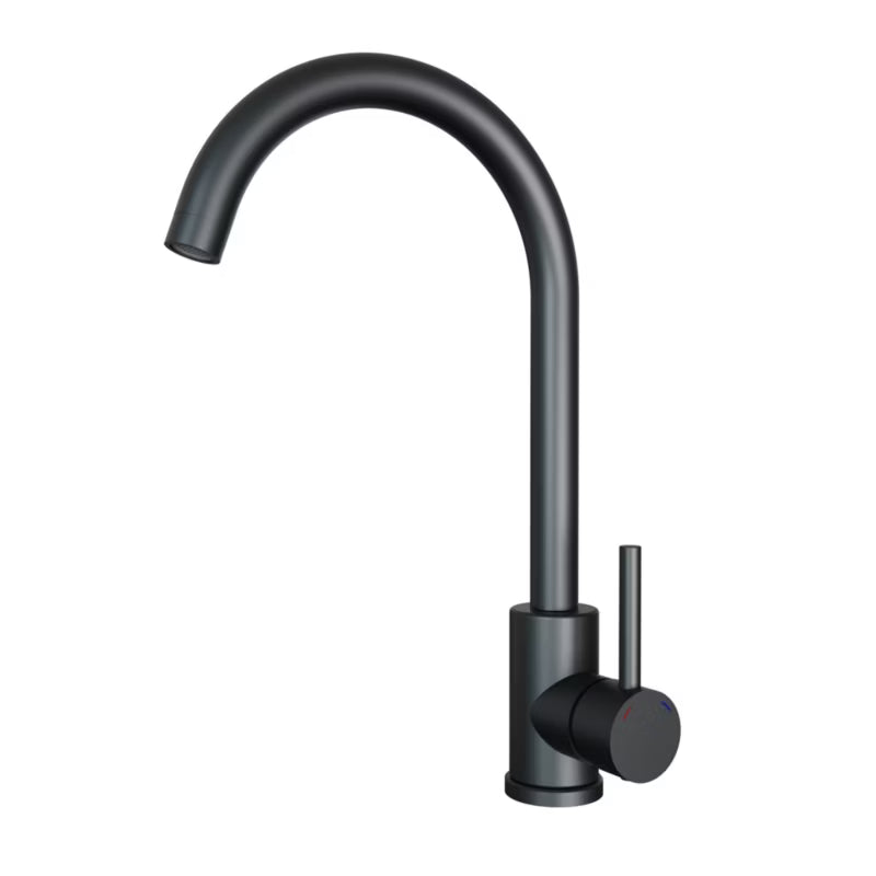 Køkkenarmatur IZIS Sort Rustfrit Stål