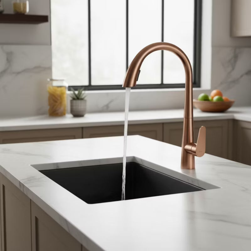Køkkenarmatur JS-K087BRG Børstet Kobber 21x27,5x43 cm