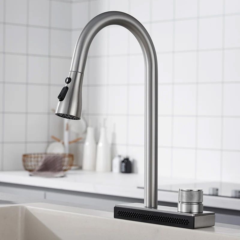 Køkkenarmatur JS-K112N Børstet Nikkel