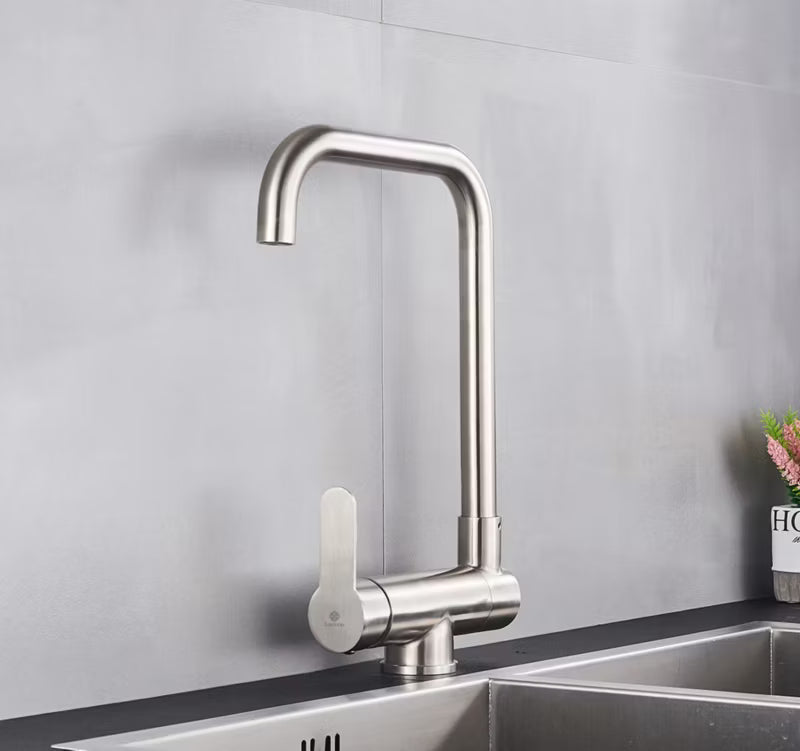 Køkkenarmatur LAMENA Foldbar Tud Mat Sølv