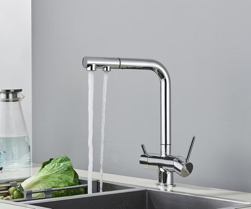 Køkkenarmatur LAYNA 33 cm Krom