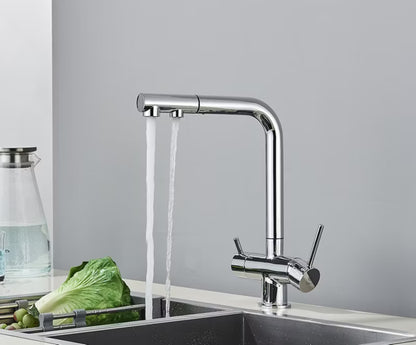 Køkkenarmatur LAYNA 33 cm Krom