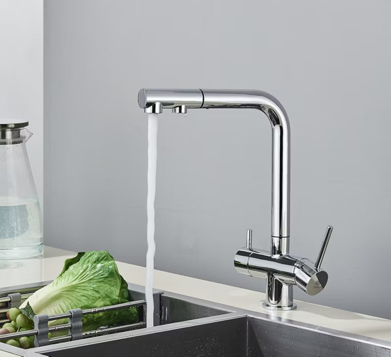 Køkkenarmatur LAYNA 33 cm Krom