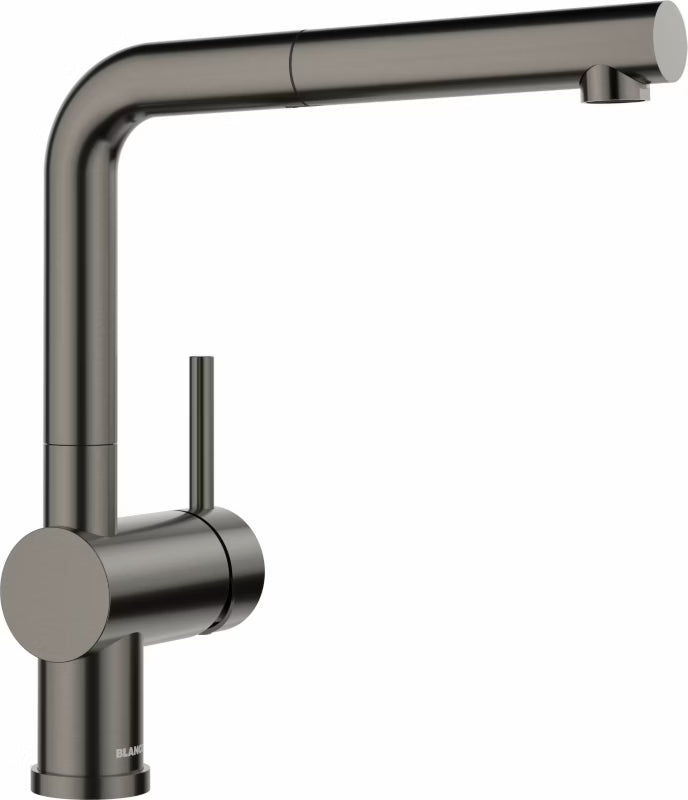 Køkkenarmatur Linus-S med Udtrækstud Satin Dark Steel
