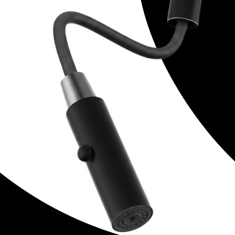Køkkenarmatur Livia med Udtrækstud Sort