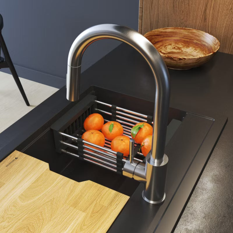 Køkkenarmatur Loseto med Udtrækstud Inox