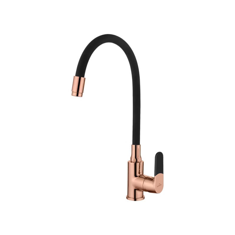 Køkkenarmatur Magic Fleksibel Tud Sort Rose Gold