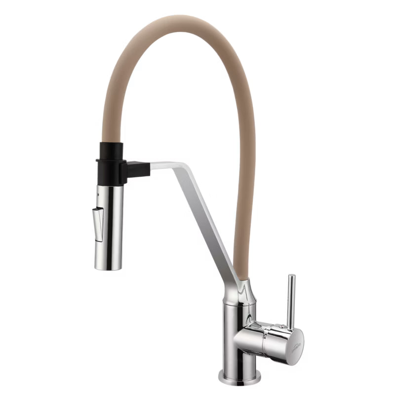 Køkkenarmatur Magnetic Beige med Udtrækstud