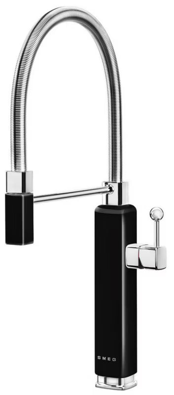 Køkkenarmatur MDF50BL Krom og Sort